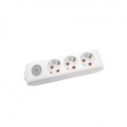 Колодка VIKO Multi-Let 3-на з заземленням з вимикачем Колодка VIKO Multi-Let 3-на з заземленням з вимикачем